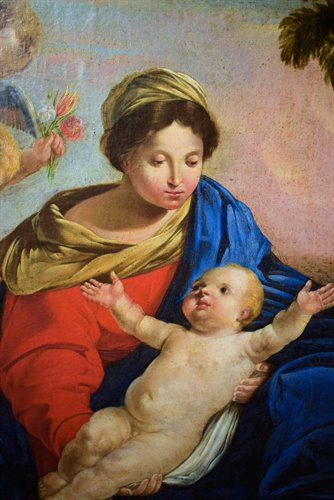 "The Holy Family: Rest During the Flight into Egypt"